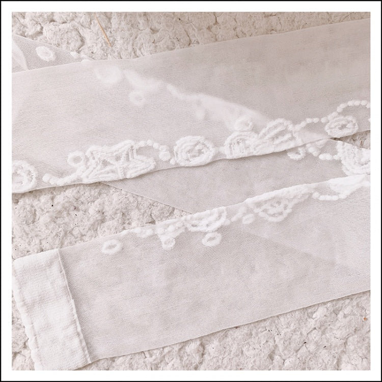 Weiße Strumpfhose „Mermaid Treasure“