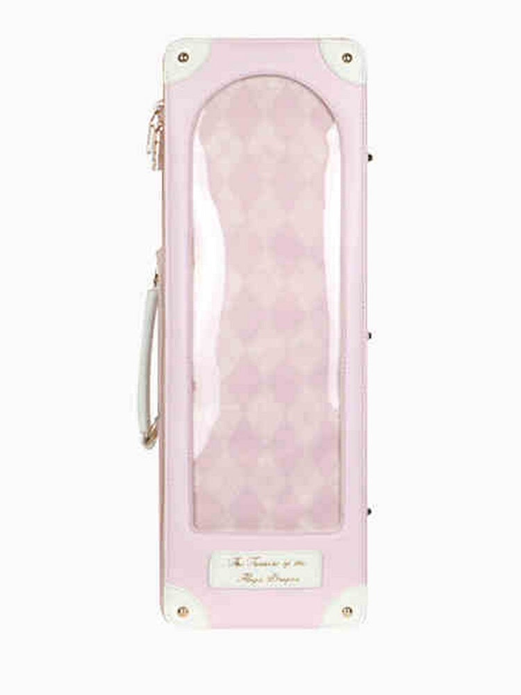 ストラップ ダイヤモンドスケール 2ドール ピンクパターン 1/4 BJD バッグ付き