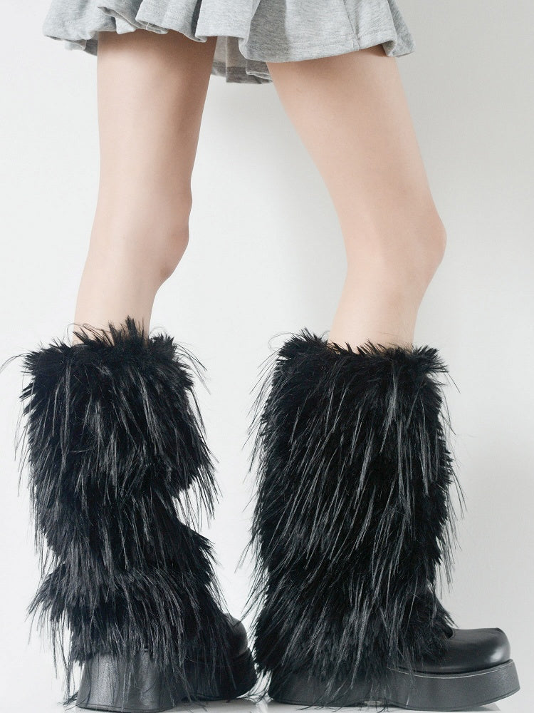 Y2K Fuzzy Leg Version 6 Short/Long Warmers Colors