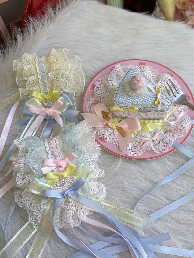 Pastel Lolita Sweet Hat Cake Triangle Mini Candy