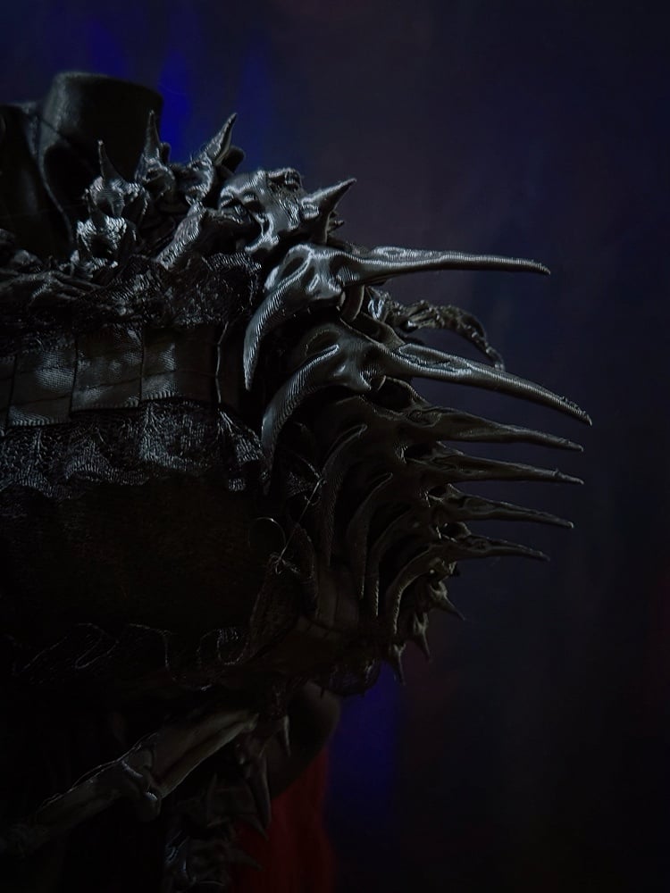 Gothic Bone Satin Mini Style Dragon Top Hat Skeleton Dark Clip