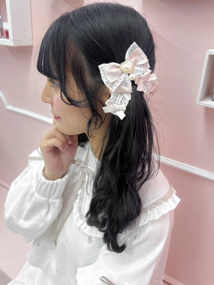 9 Color Hairclip Large Kei Options Bowknot Jirai