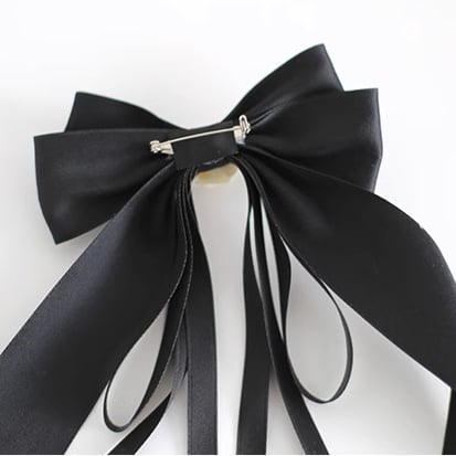 Cute Lolita Bud Bowknot Ribbon Brooch