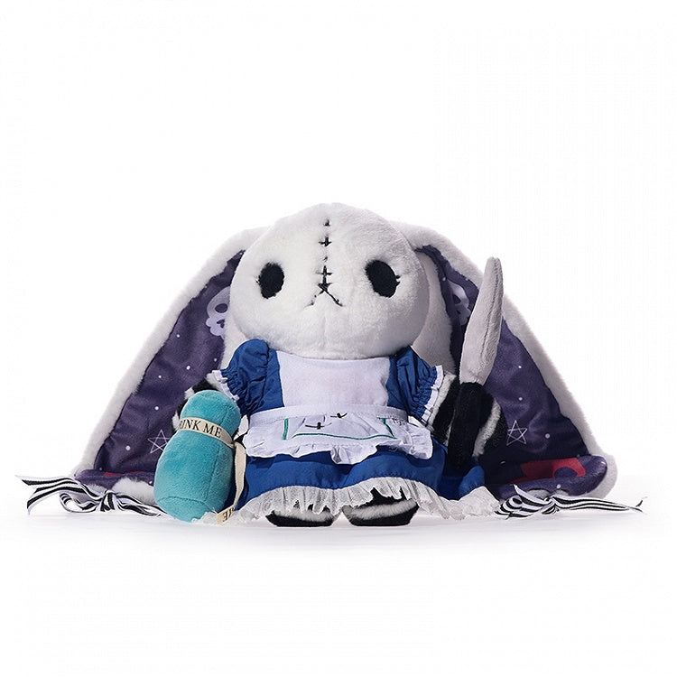 Guro Blue White Set: Plush Rabbit Kawaii