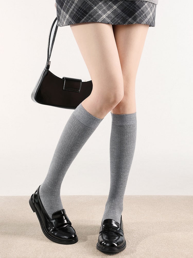 Colors) Warm Slimming Vertical Stockings Rib (6