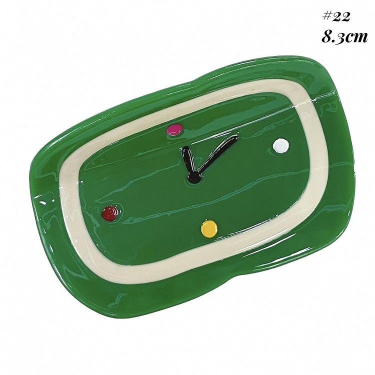 Western Town Life Inspired Hair Claw Clip