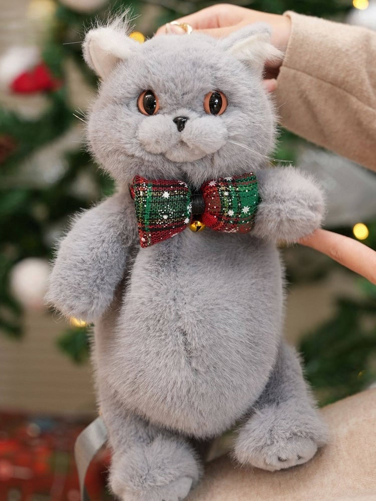 Cat Bag Plush Backpack/Crossbody Options 2 Realistic