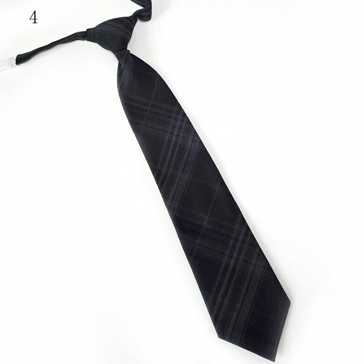 JK 4 Neck Pattern Options Uniform Tie Plaid