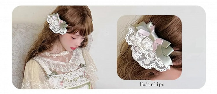 Tiered Print Skirt Jumper Lolita Bunny