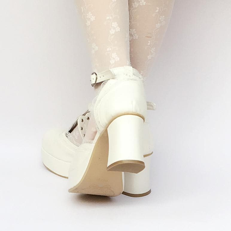 Made White Crown Princess Custom Platform SP168283 Shoes