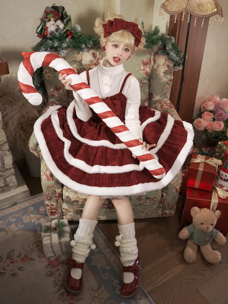 98CMとクリアランスサイズの足跡バストプリント猫ホワイト秋冬トップスXL