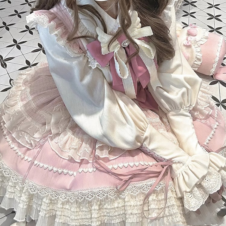 Off-White – Langärmliges Oberteil mit Peter-Pan-Kragen