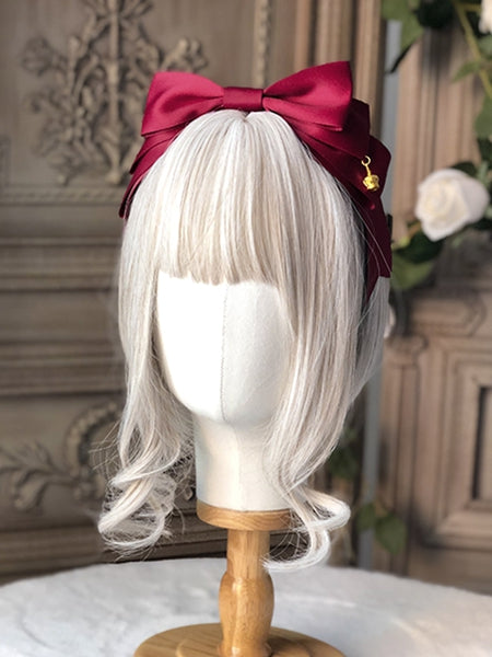 Crown Lolita Bow Optionen mit Charm Farbe Golden Large KC – 15