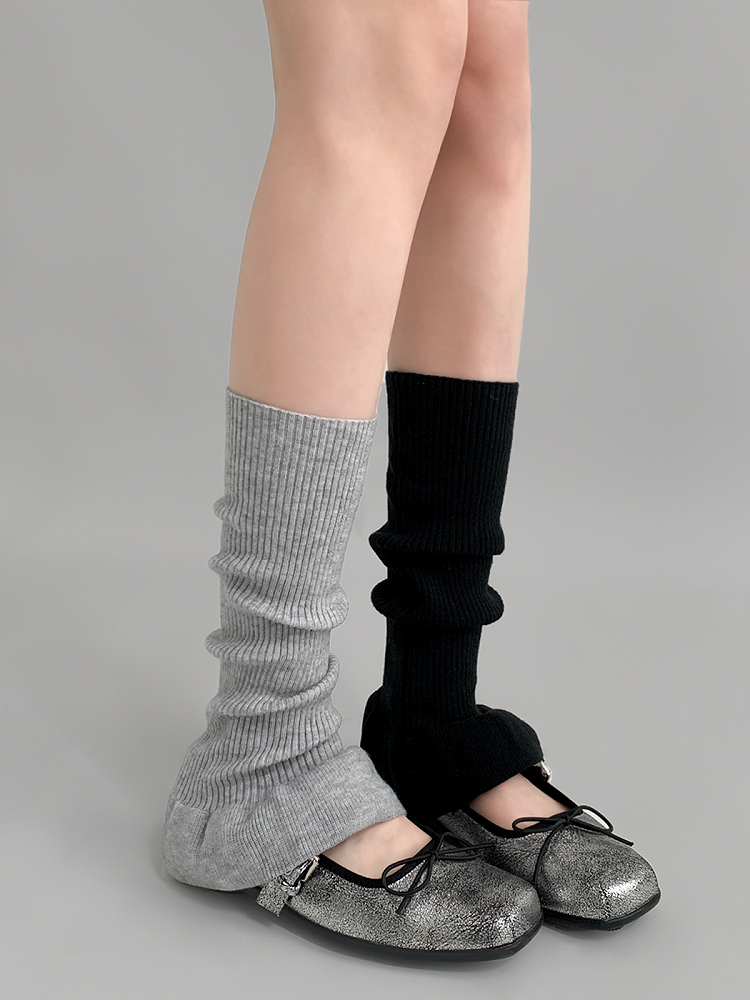 4 Flared Colors Ballet-Style Leg Warmers