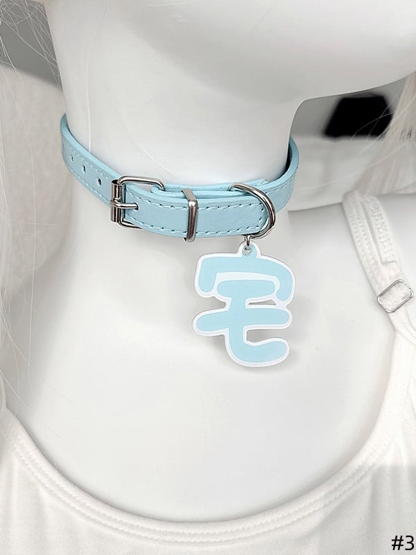 Leather Chokers Styles Pendant Kawaii 3
