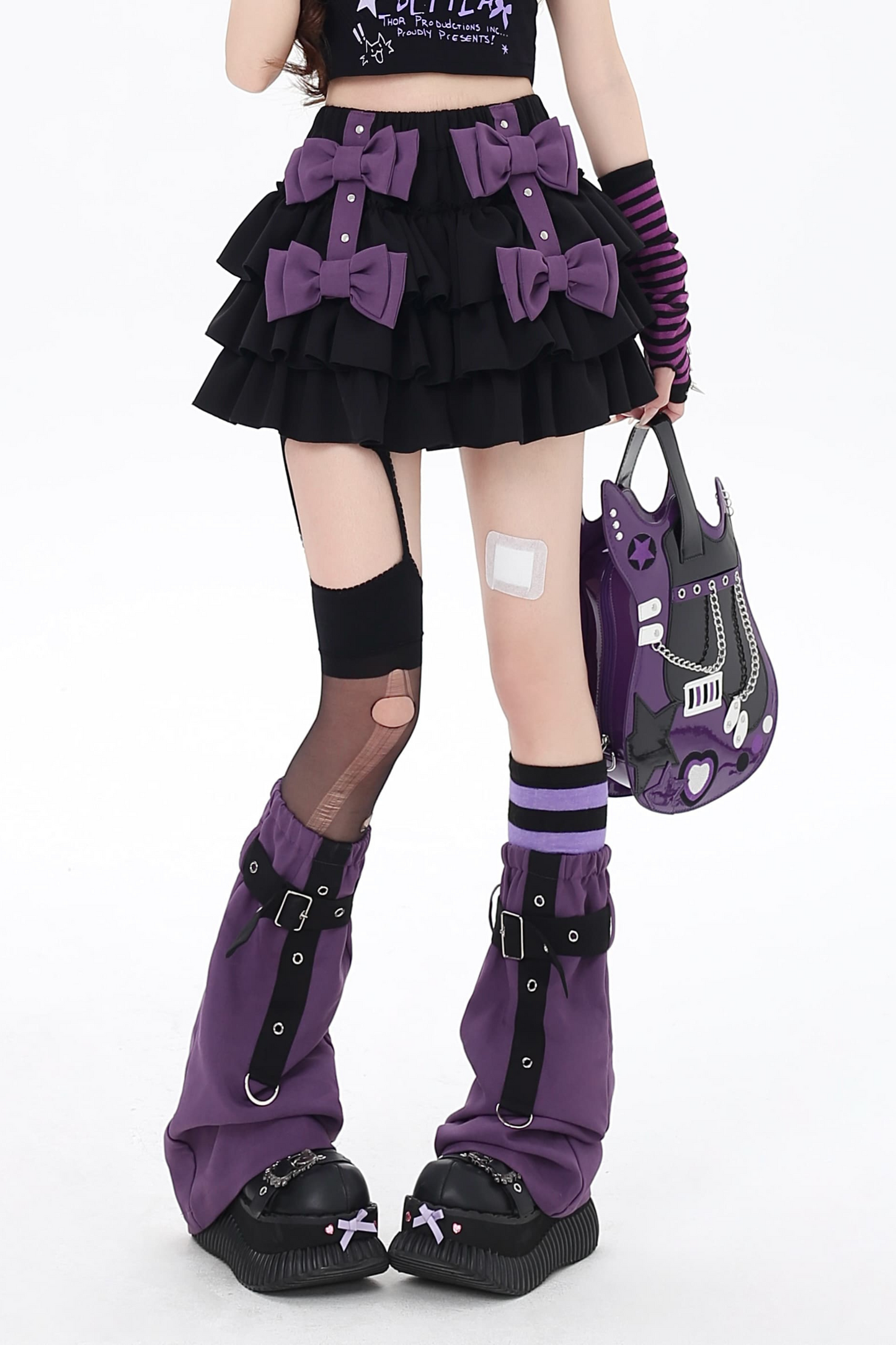 スカートマインダークケーキリボン