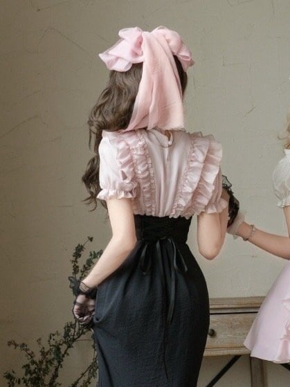 Pink Bowknot Hairclip - With PUJI