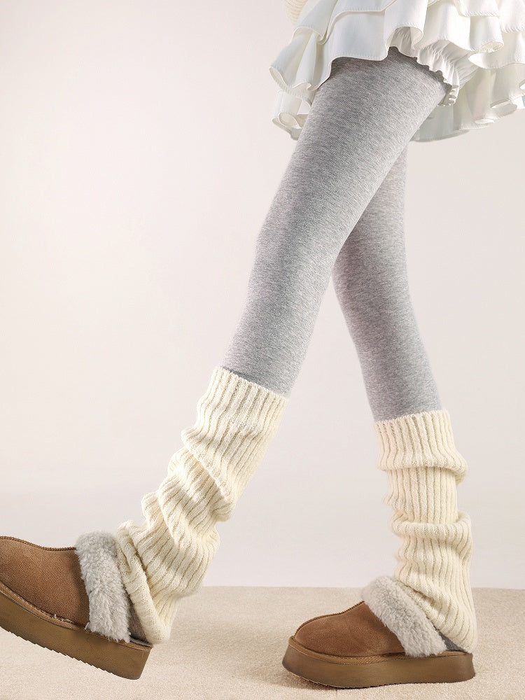 Warm Vertical Warmers Pattern 4 Striped Colors Leg