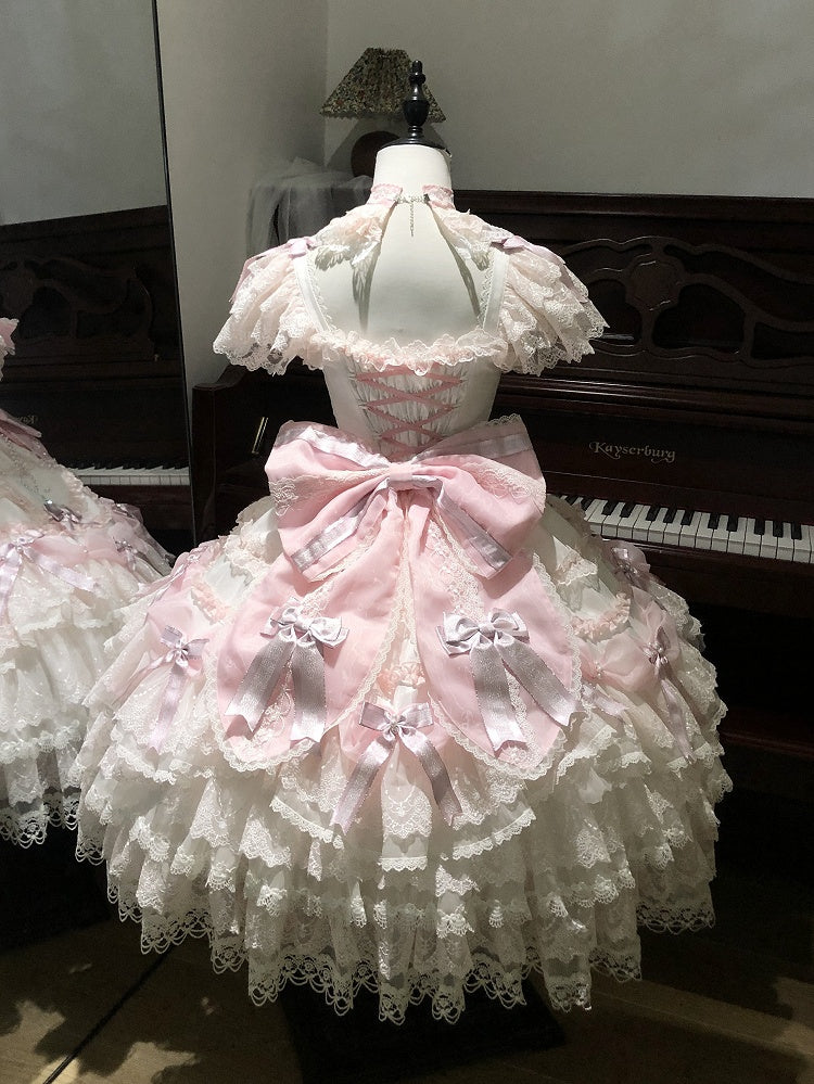 Big Bow Pink Train Lolita