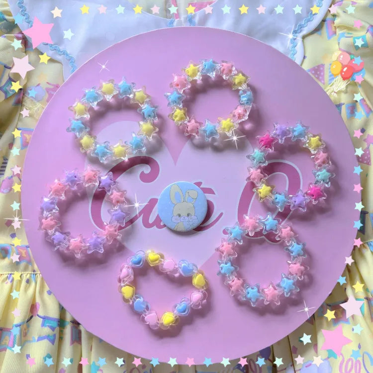スターブレスレット スイートクリアランス ハンドメイド