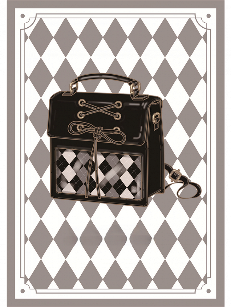 Details Ita Bag Black Backpack/Shoulder Lace-up