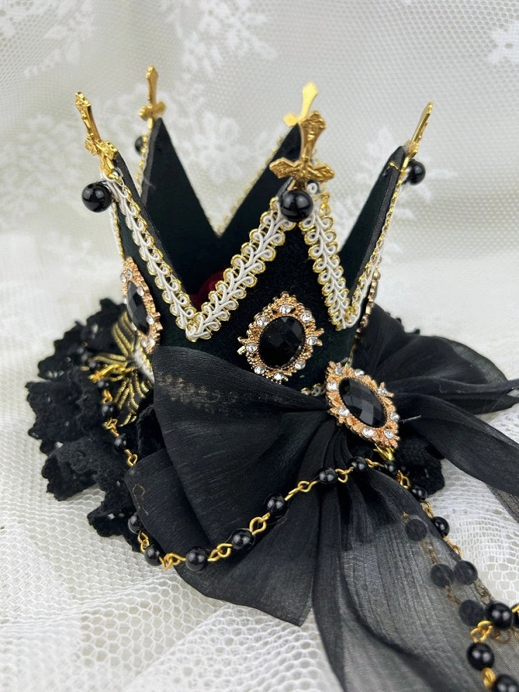 White Crown Mini (3 Color Hat Regal Options: