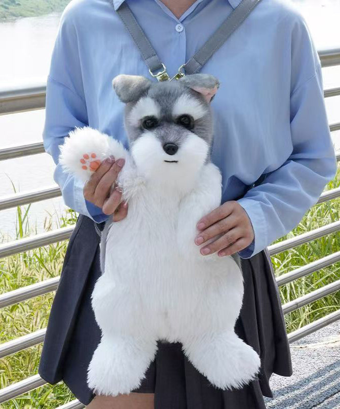 Plüsch-Boutique-Tasche, Rucksack, vielseitige Fellpuppe