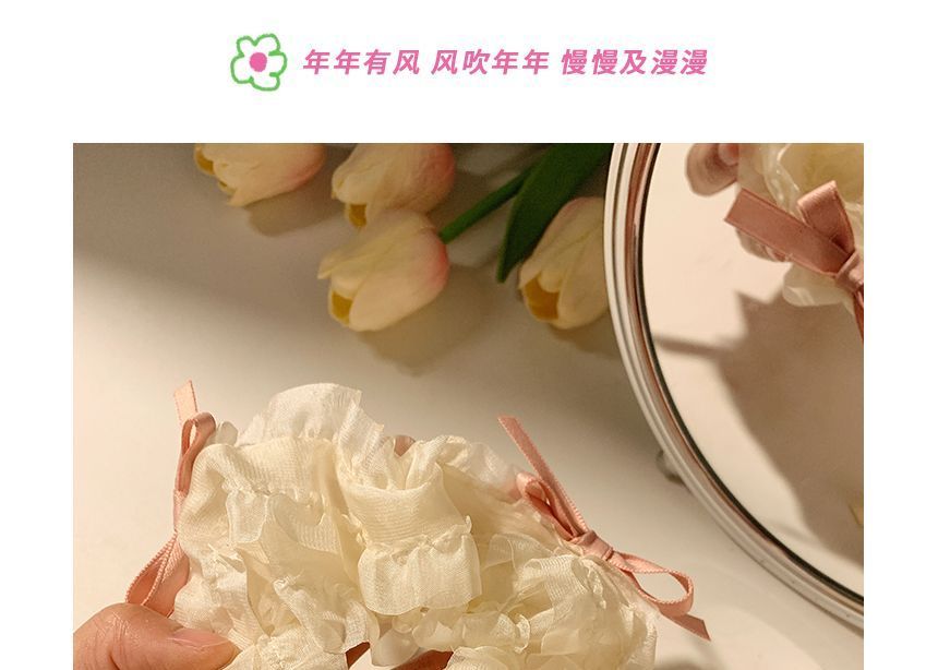 Ribbon Scrunchie Lace