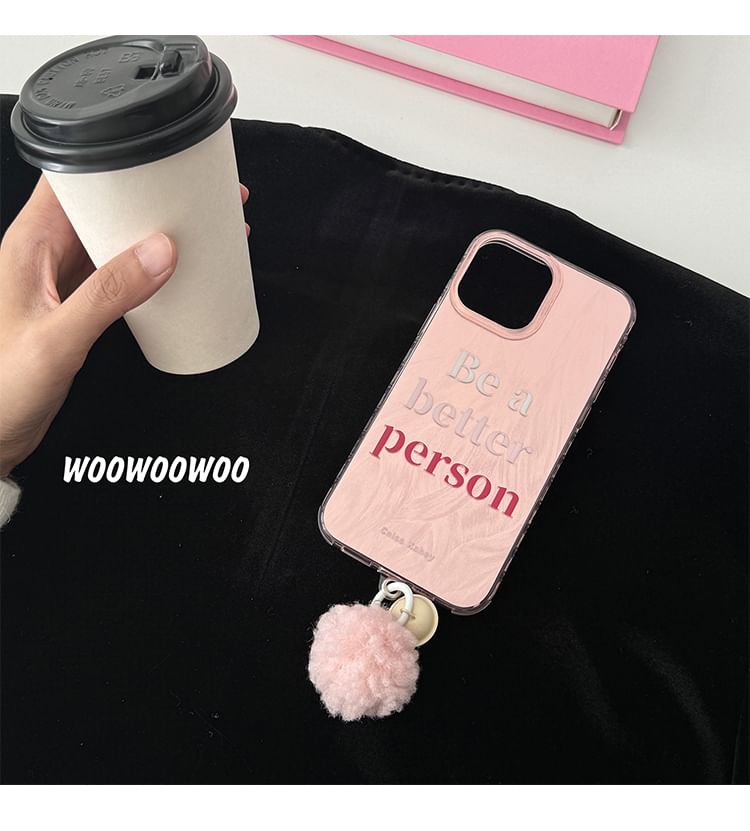 Phone Bell Lettering Case Pom