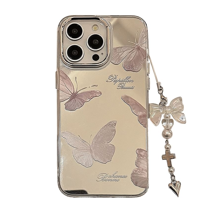 Mirrored Phone Butterfly Case