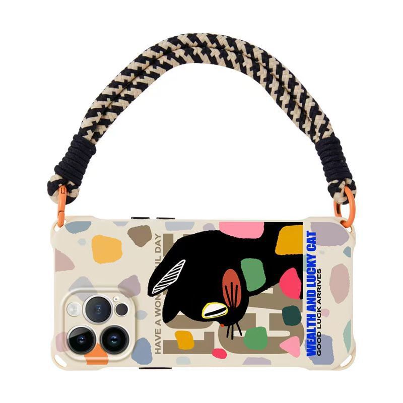 セットケース 携帯 猫ストラップ ストラップ /