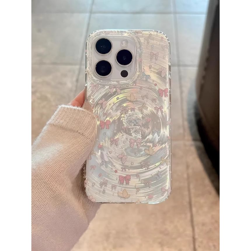 ケース フォン リップル バタフライ