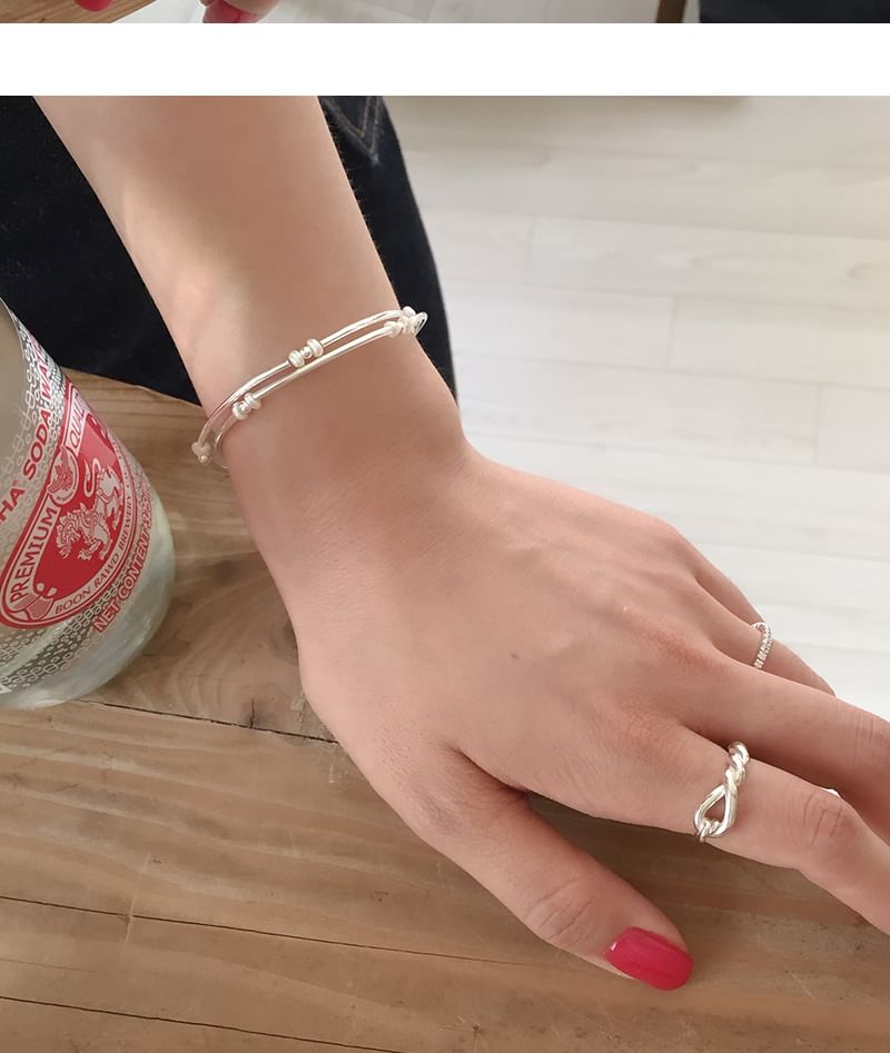 925 ブレスレット スターリングパール ナチュラルシルバー