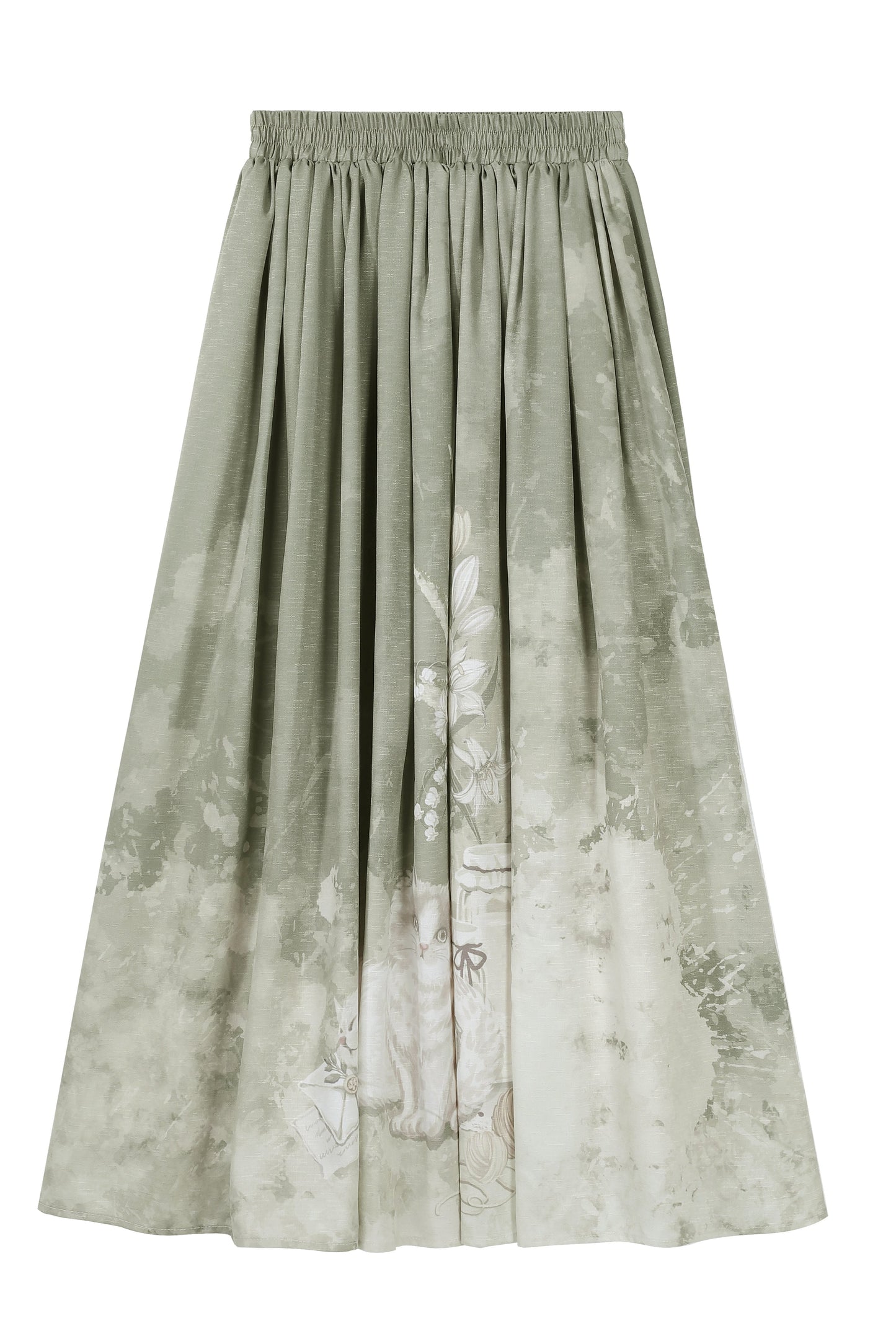 商品 Kula + レトロ蛍光ノースリーブ予約時間トップエレガントスカート