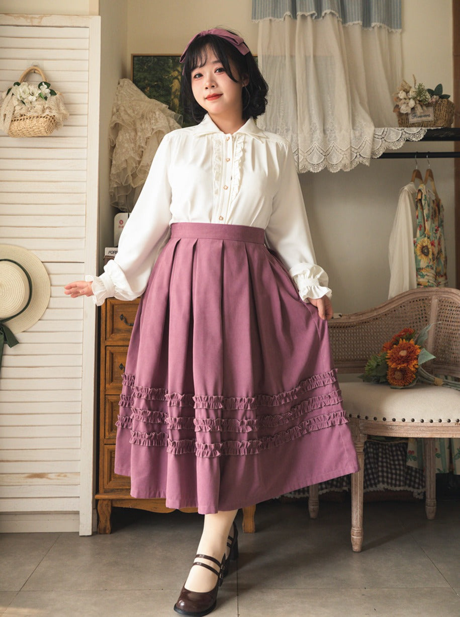 Pilz-Retro-Saumrock Lolita