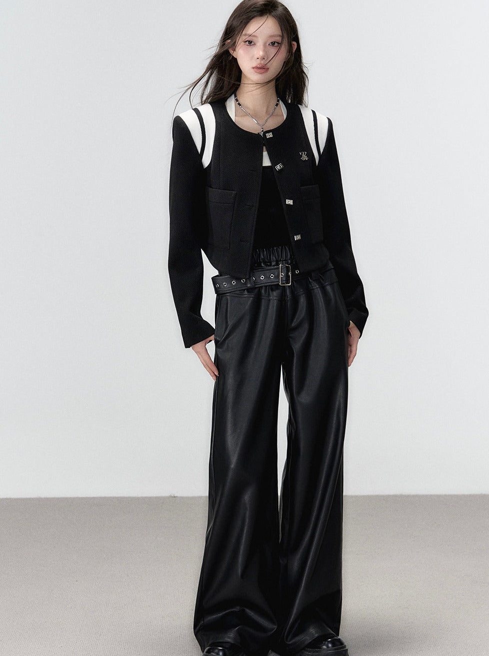 Loose Street All Match Lederhose mit weiter Passform