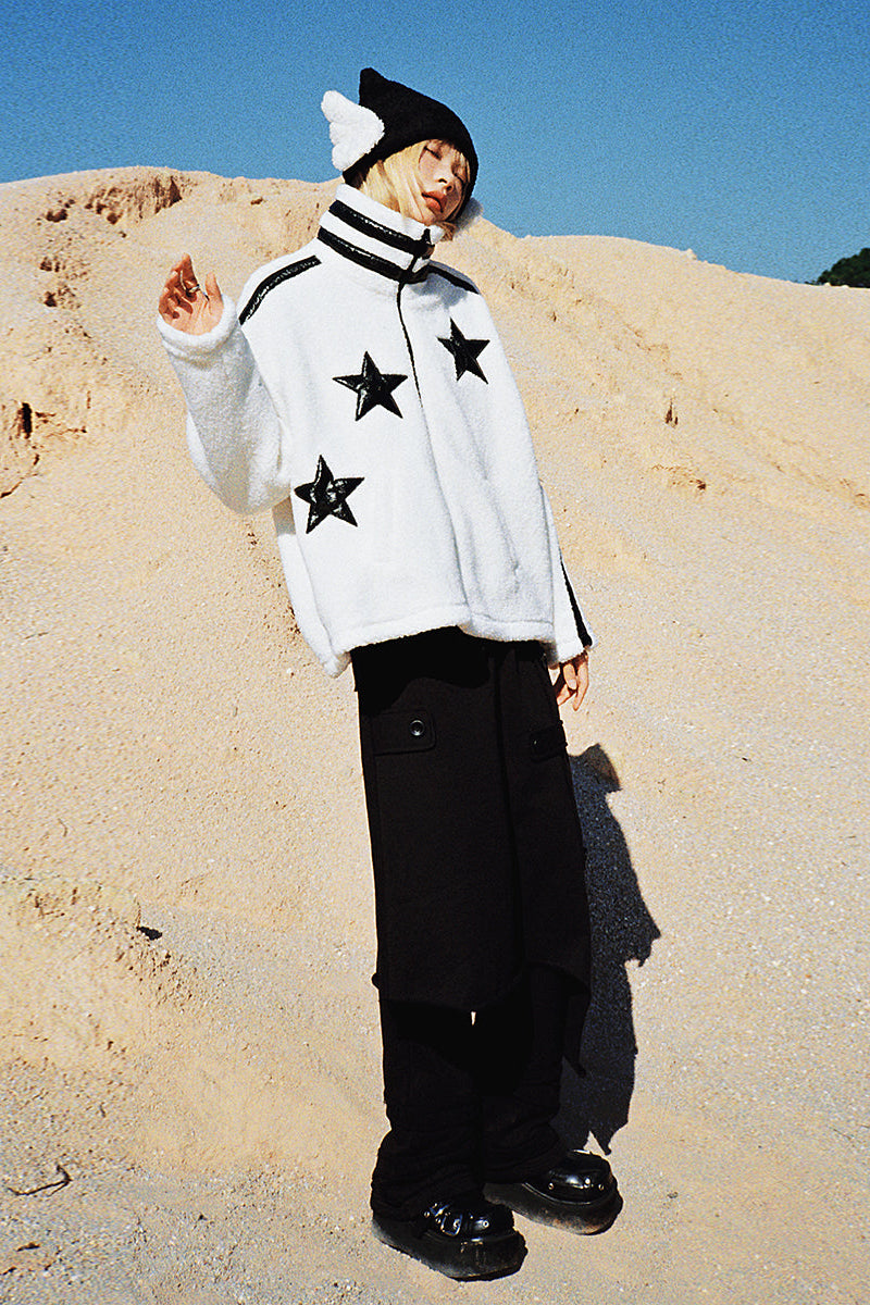 Gestrickter Engelsmützenflügel