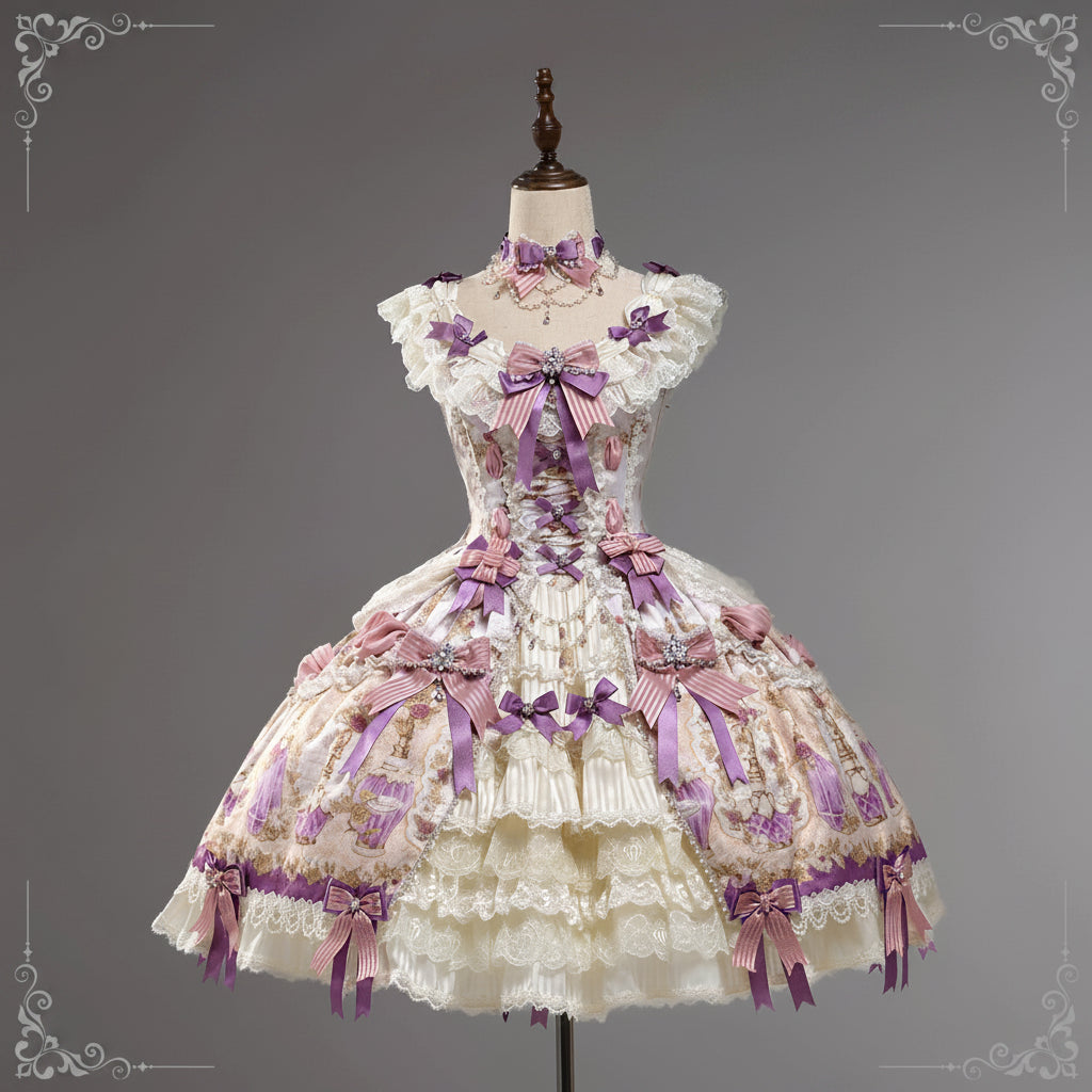 Lolita JSK & Dress – Antique Gem Fragrance Series | Twin Bear