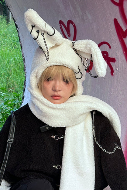 Level Scarf Hat Bunny