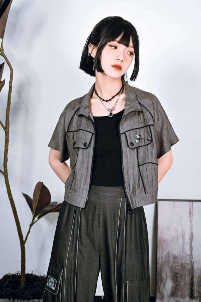 トップス スポーティ ショートモード