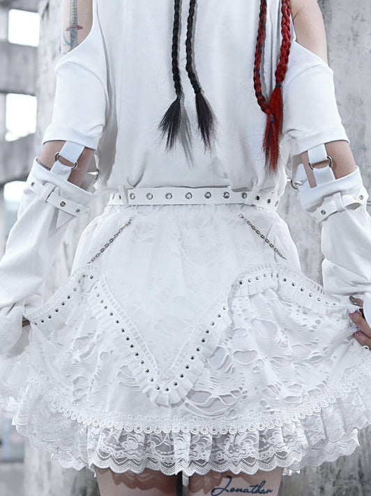 クロススカートチェーンパンクリベット