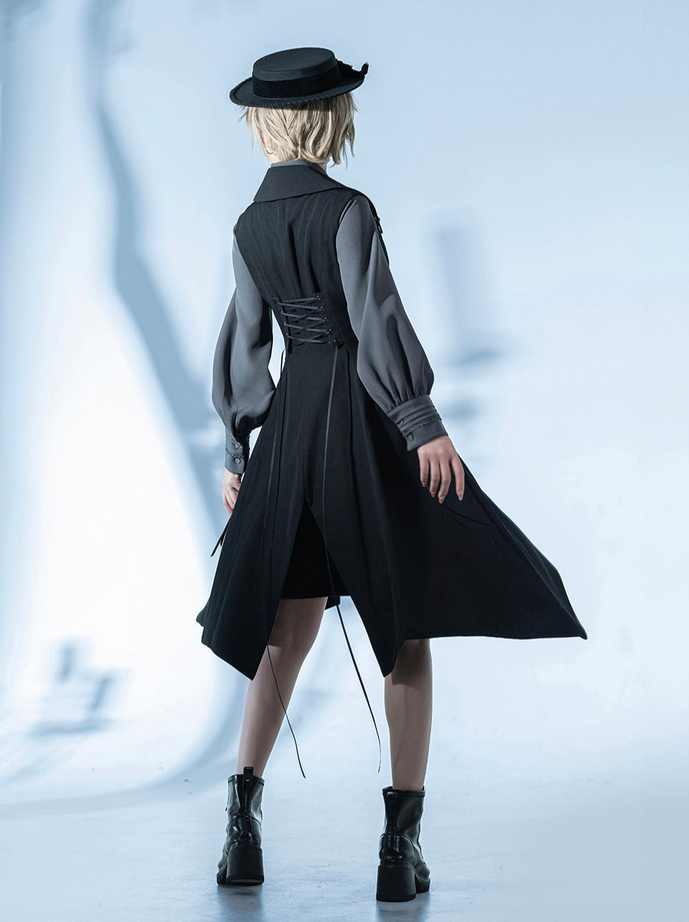 プリンスダークロングレトロハンサムベスト