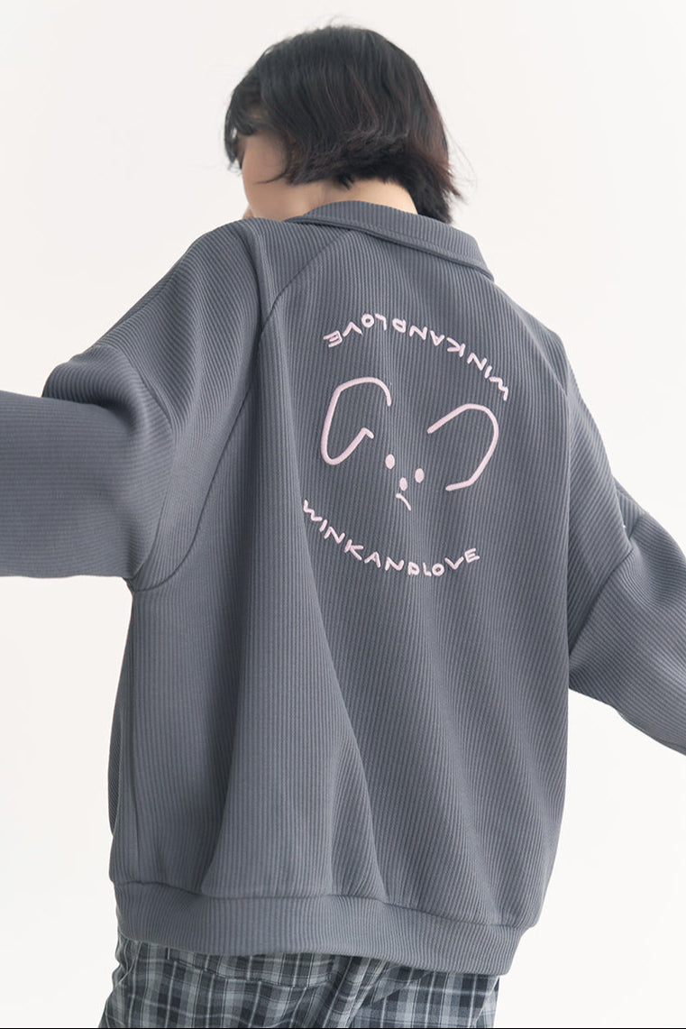 Pullover Museum Fall Gravity - Oversized Kollektion Damen Frühling