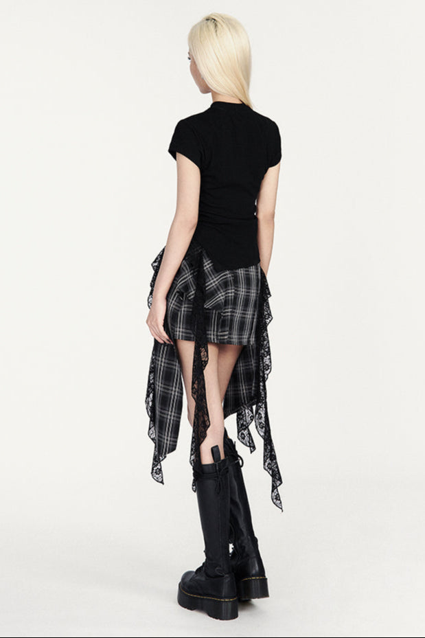 フィットクロップTシャツ スパイススリム