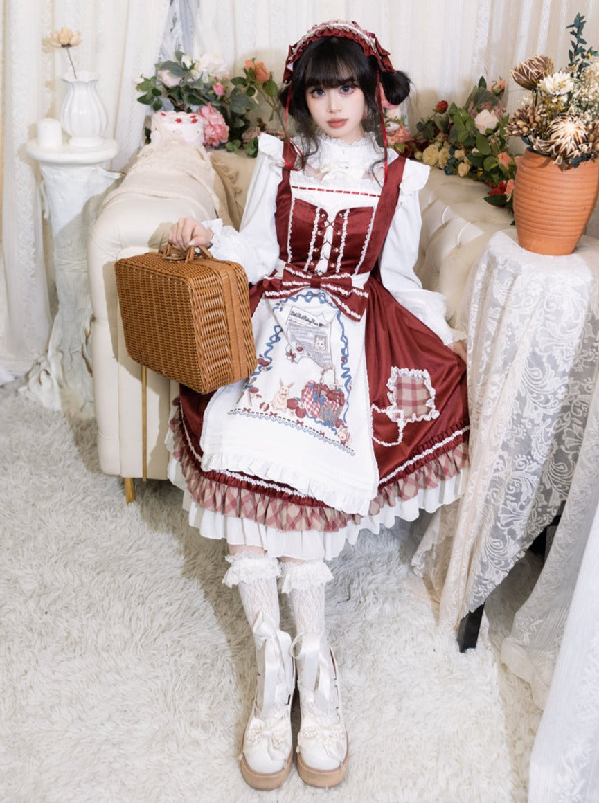 Cape Chic Kleid Retro Lolita Puppe