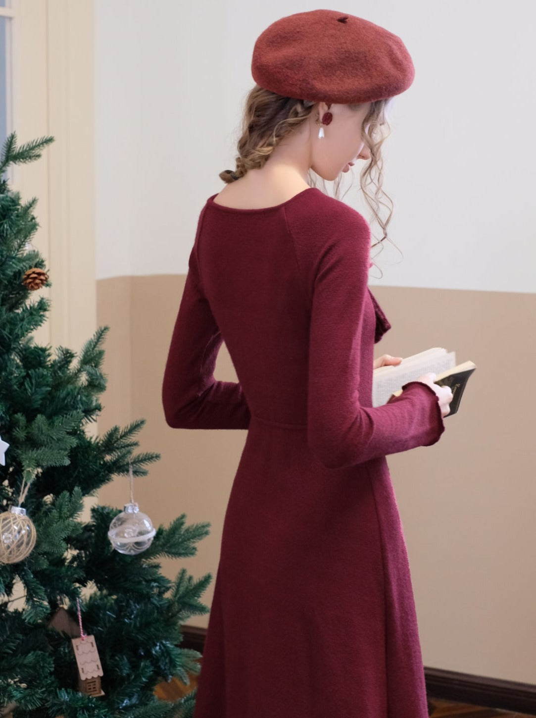 リボンレトロライトビッグドレス