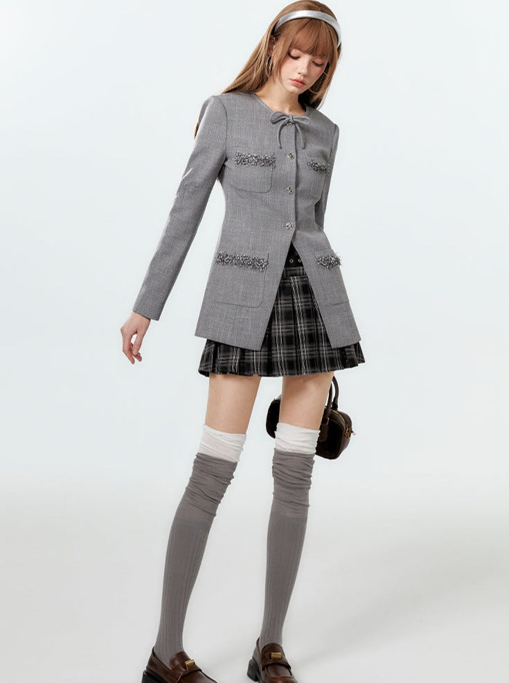 ウエストジャケットデザインフレンチマークガーリー