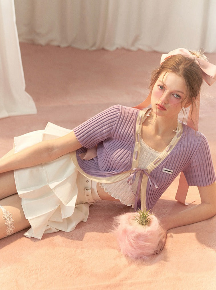 Sweet Tops Stitch Lila Sommerband