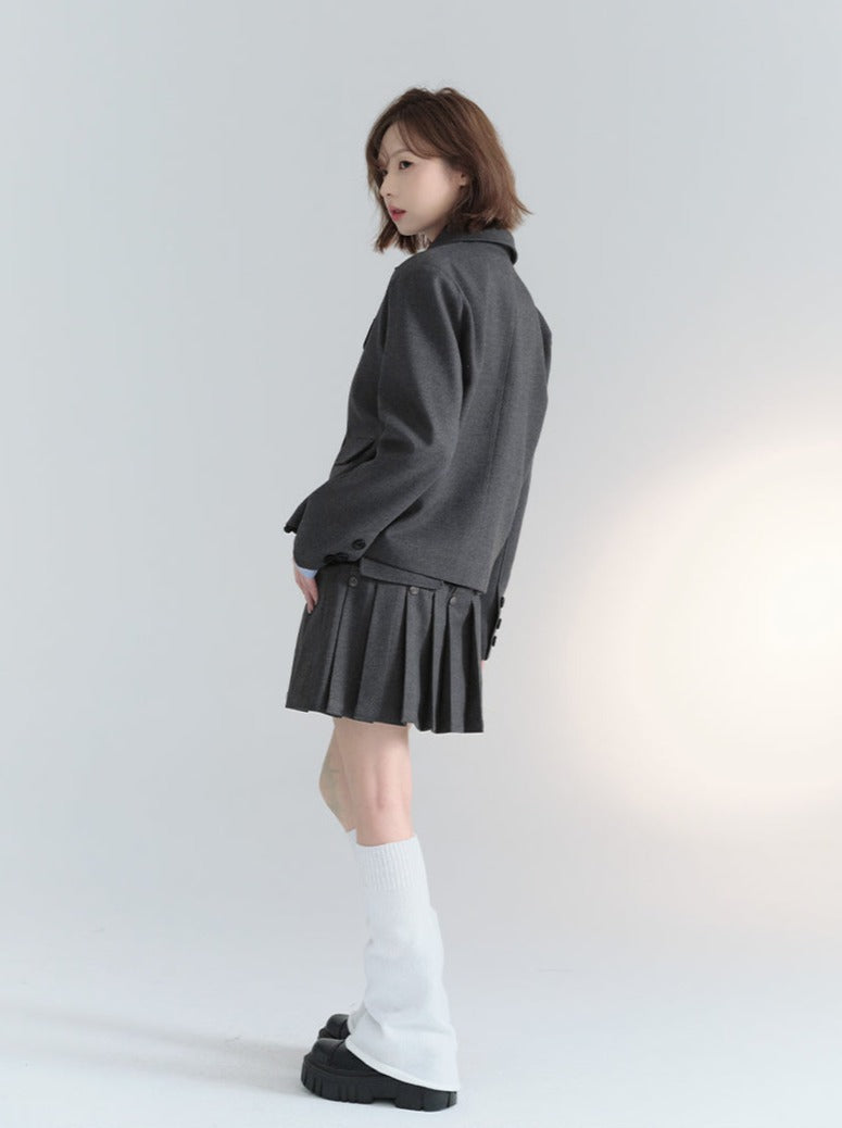 Emblem Jacket College Simple