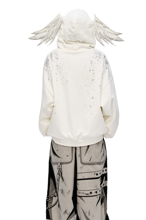 Engel Hoodie Starburst Sweatshirt